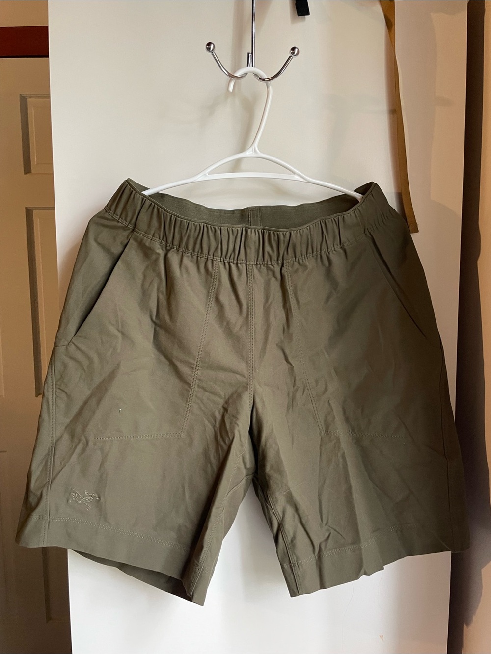 Arc'teryx Olive Green Hiking Shorts